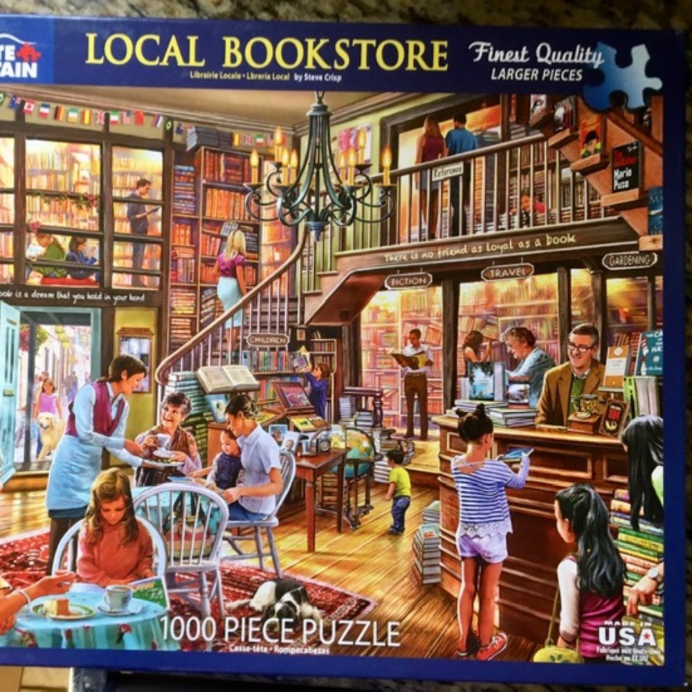 White Mountain Puzzle 1000 Local Bookstore